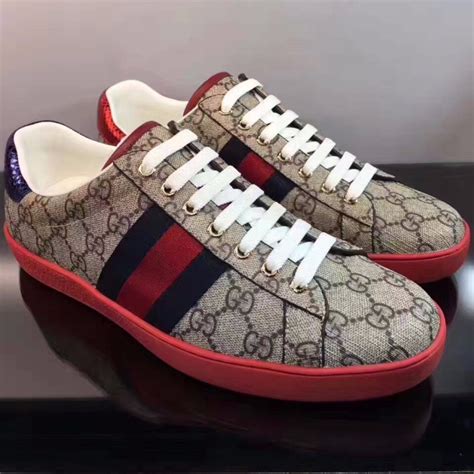 gucci gg supreme panther|Gucci Ace GG Supreme Red .